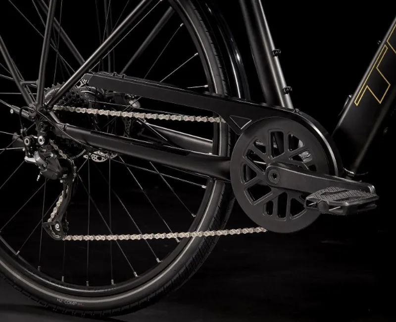 Trek FX+ 2 Electric Hybrid Bike 2025 in Satin Trek Black-10